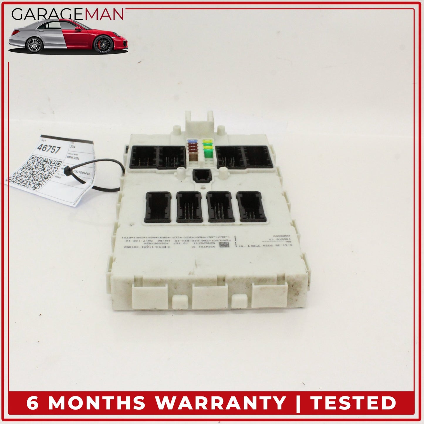 2012-2018 BMW 328d Sedan Body Control Module 61359395173 OEM