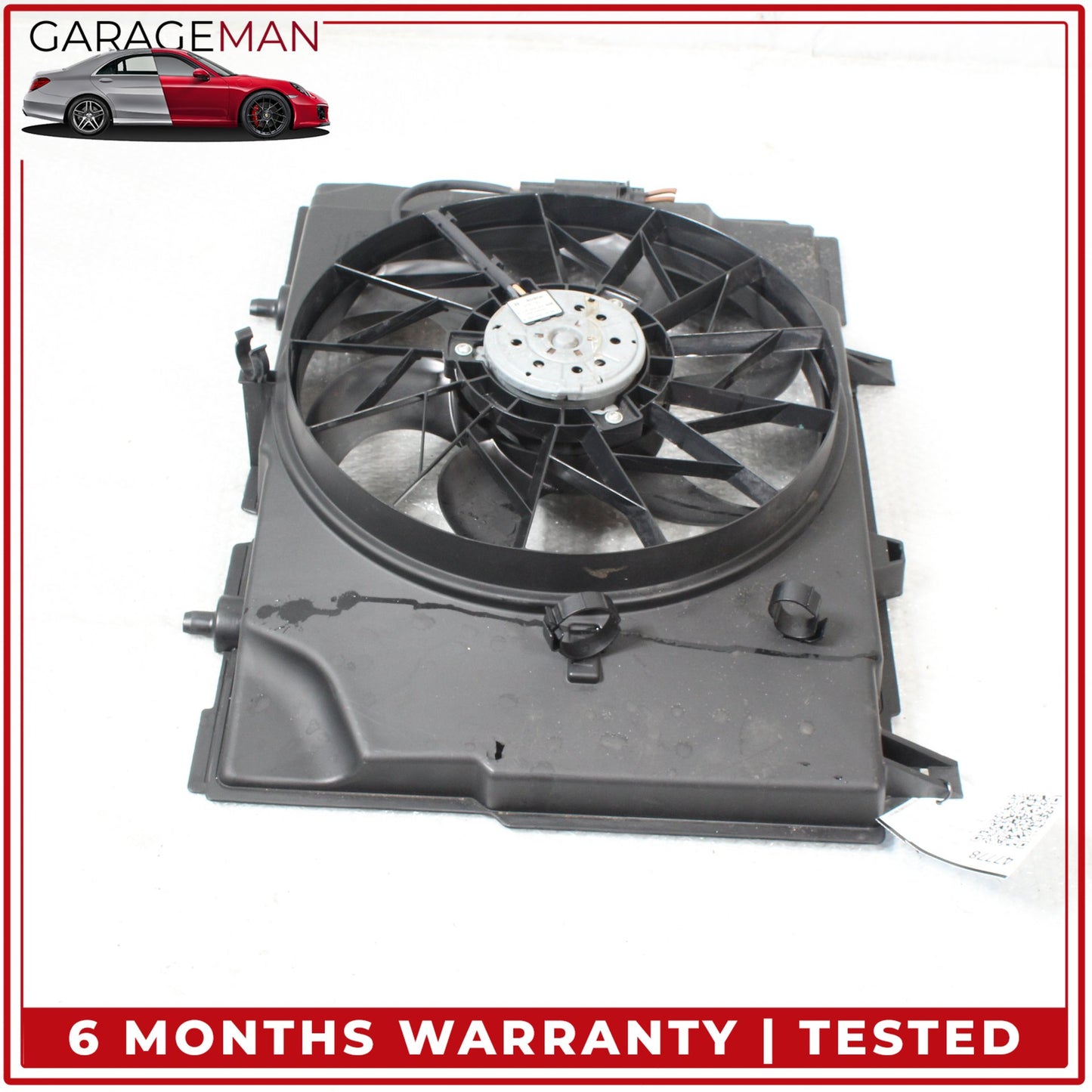 1997-2004 Mercedes R170 SLK230 Engine Radiator Cooling Fan Motor Assembly OEM