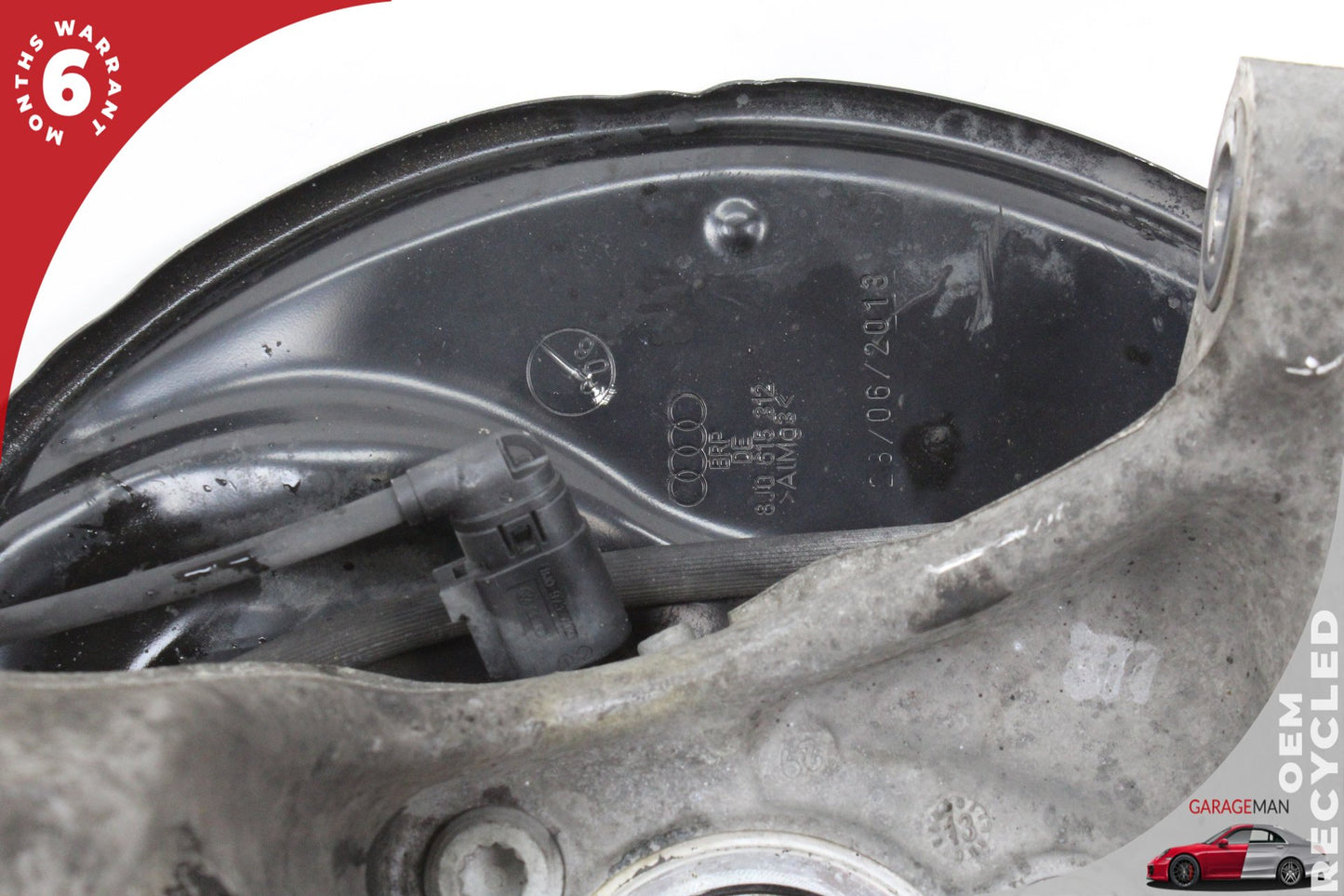2008-2015 Audi TT 8J AWD Front Right Spindle Knuckle Wheel Hub 8J0615312 OEM