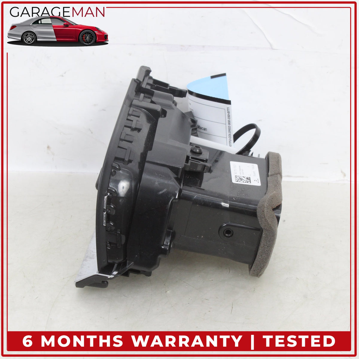 2019-2026 Porsche Macan 95B Front Left Side Dash AC A/C Air Vent 95B819701J OEM