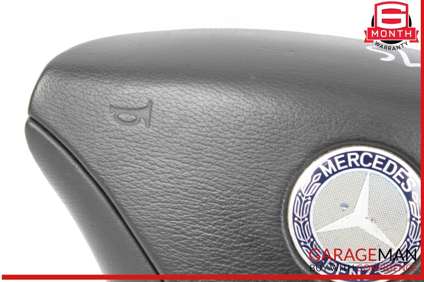 01-04 Mercedes R170 SLK230 SL500 Driver Steering Wheel Air Bag Airbag Black OEM