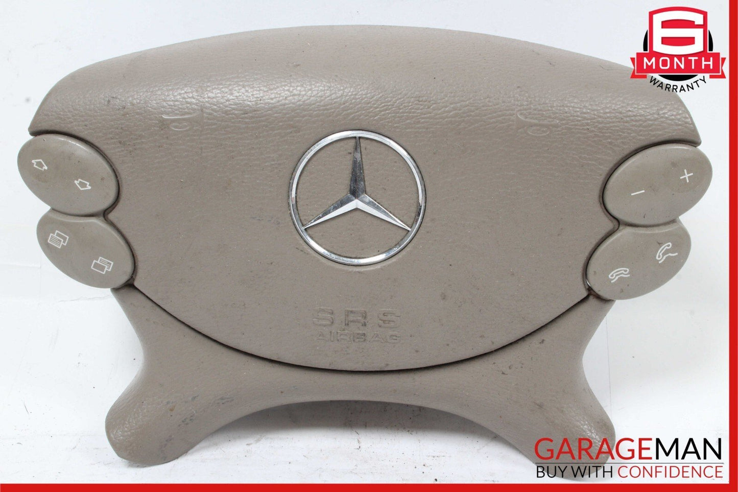 03-12 Mercedes CLK500 E320 CLS500 G55 AMG Steering Wheel Airbag Air Bag Beige