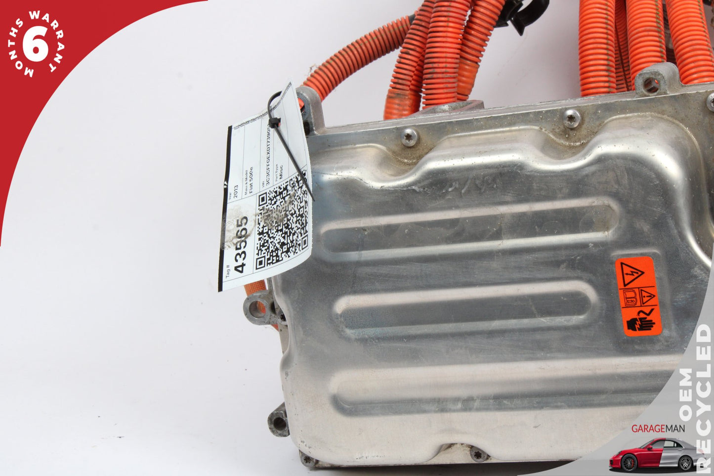 2013-2019 Fiat 500e EV Electric Capacitor Converter Inverter 05190143AJ OEM