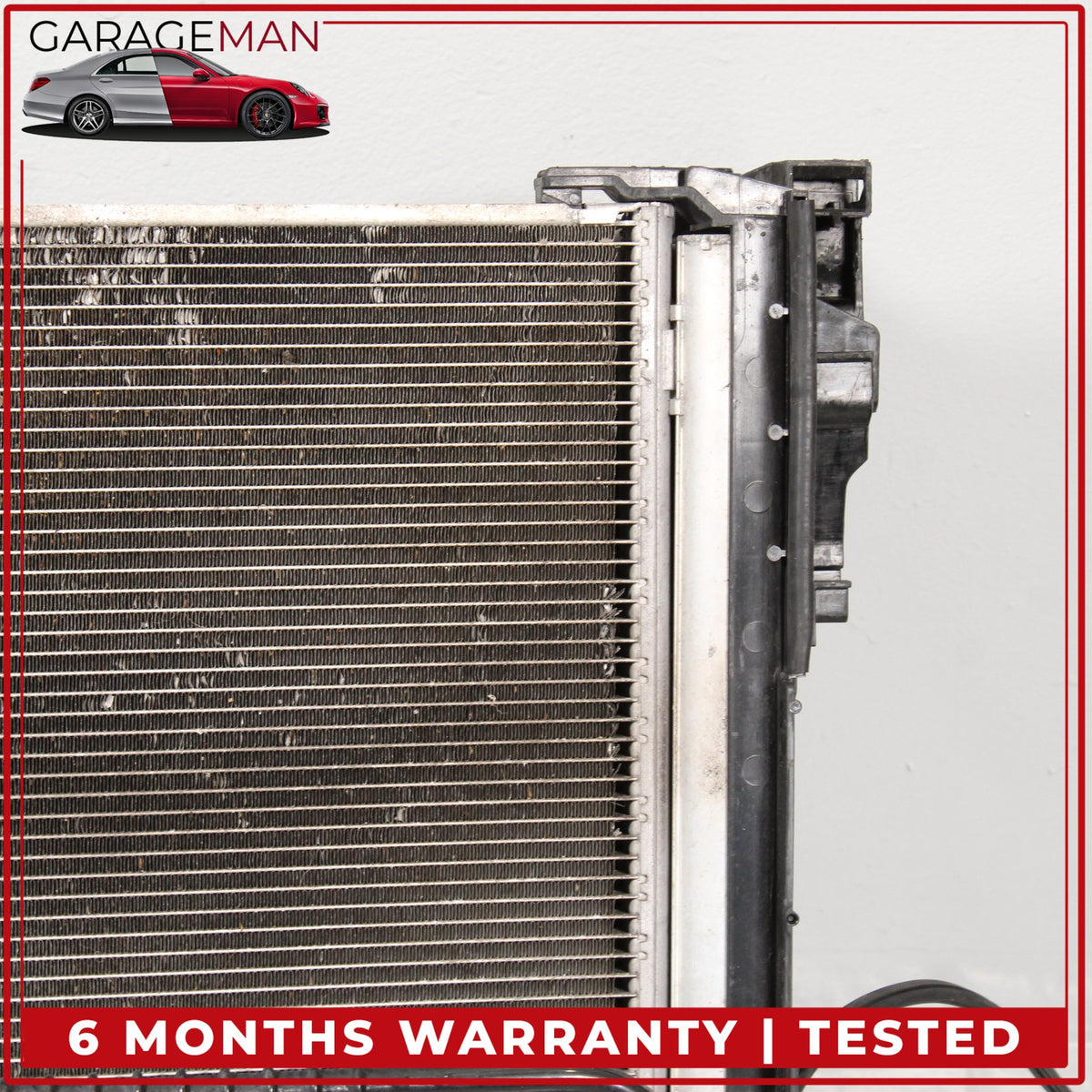 2012-2014 Mercedes W204 C250 Engine Cooling Radiator AC A/C Condenser Assy OEM