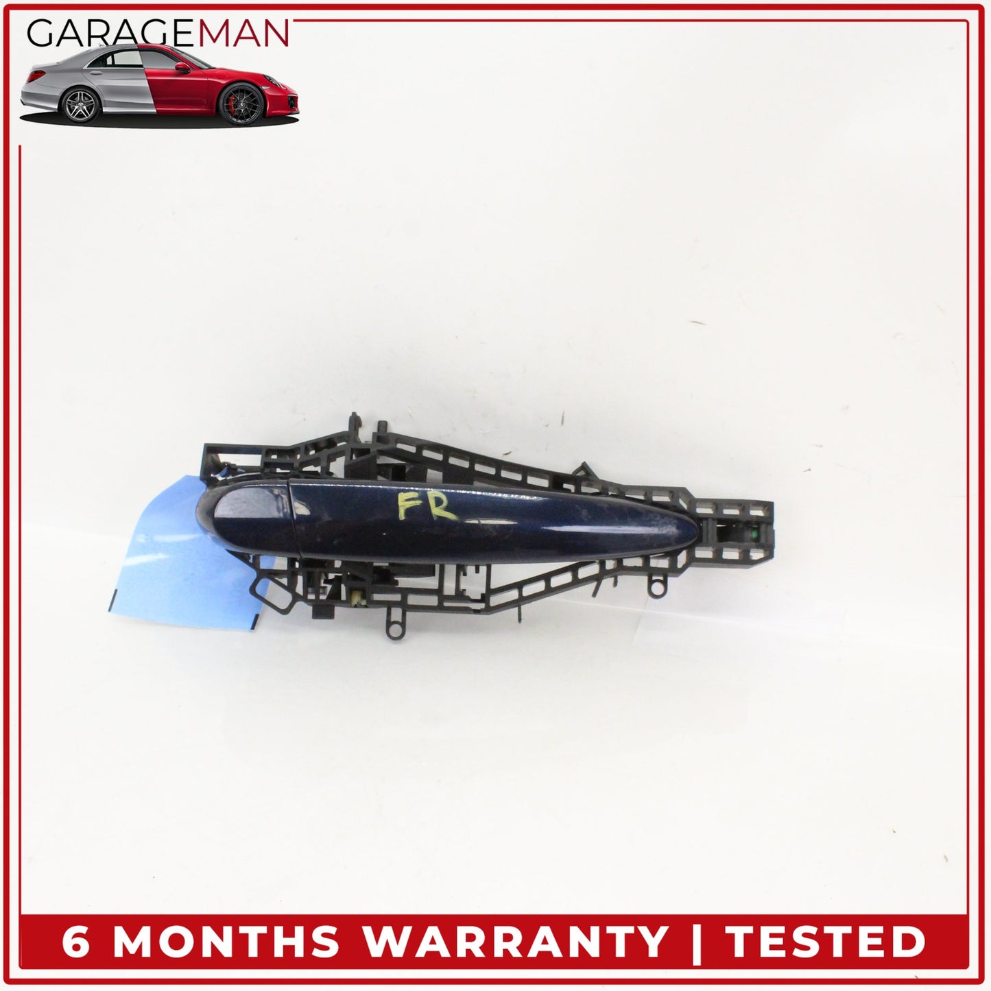 2014-2020 BMW 430i F36 Front Right Passenger Side Exterior Door Handle Blue OEM