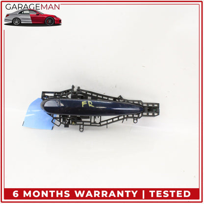 2014-2020 BMW 430i F36 Front Right Passenger Side Exterior Door Handle Blue OEM