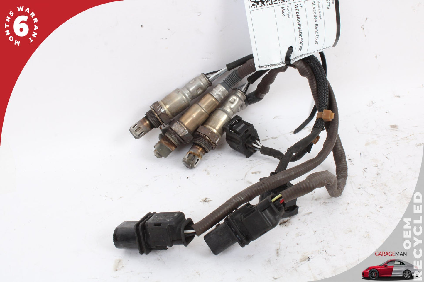 2012-2019 Mercedes W221 S550 Oxygen O2 Sensor Lambda Set of 4 0095425518 OEM