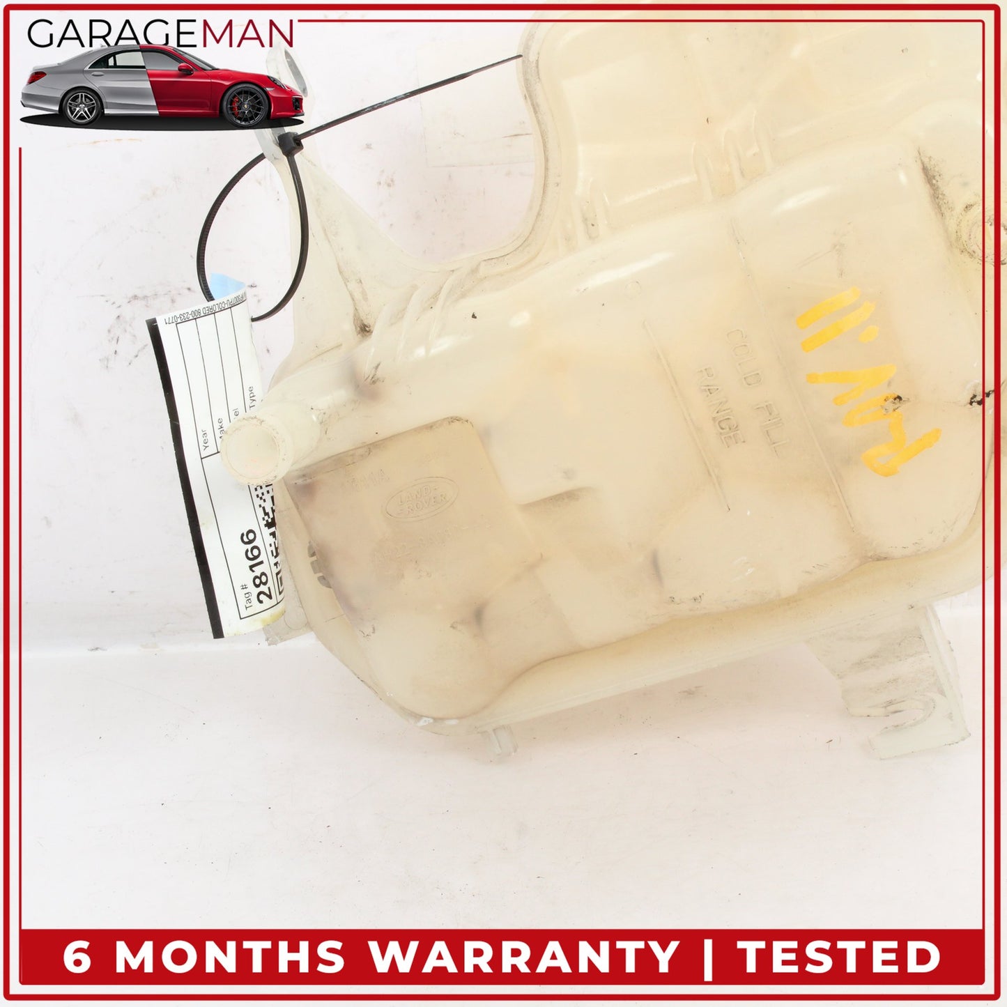 2010-2016 Land Rover LR4 Coolant Expansion Tank Bottle Reservoir AH228A080AB OEM