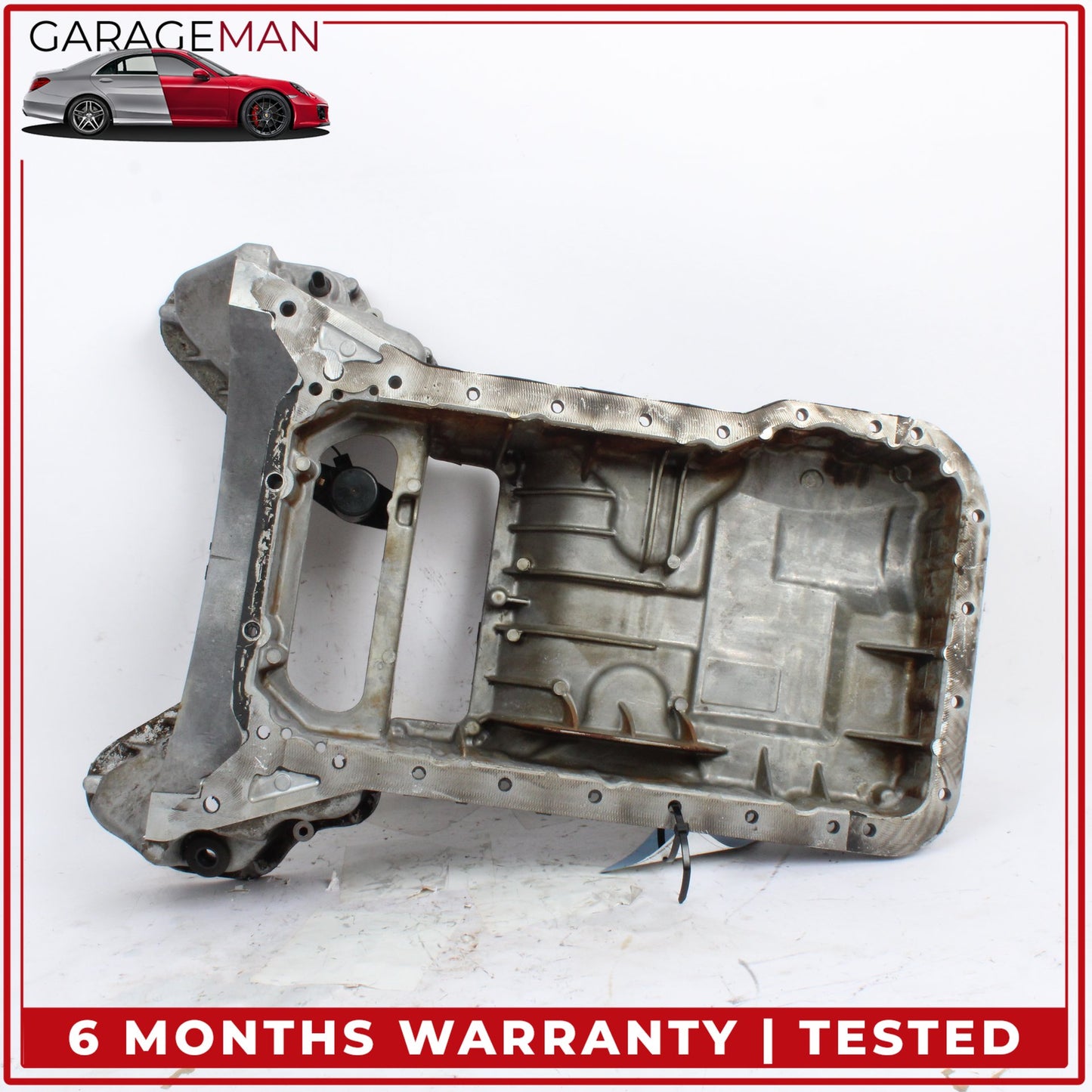 2005-2011 Mercedes W211 E350 Engine Upper Oil Sump Baffle Pan 2720142102 OEM