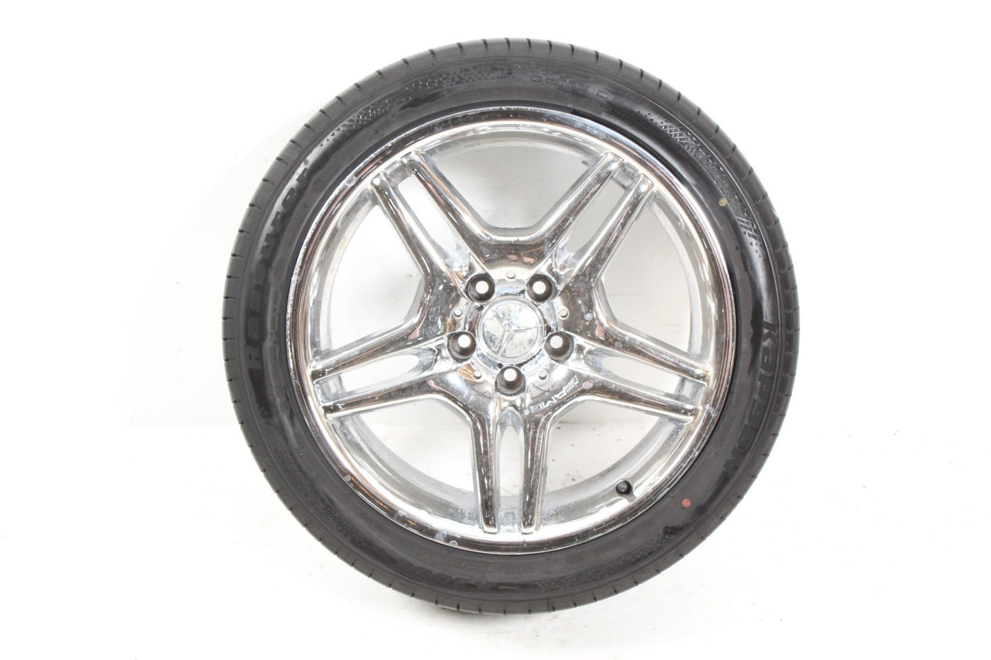 03-12 Mercedes R230 SL550 SL65 AMG Rear Wheel Tire Rim 9.5Jx18H2 ET33 OEM