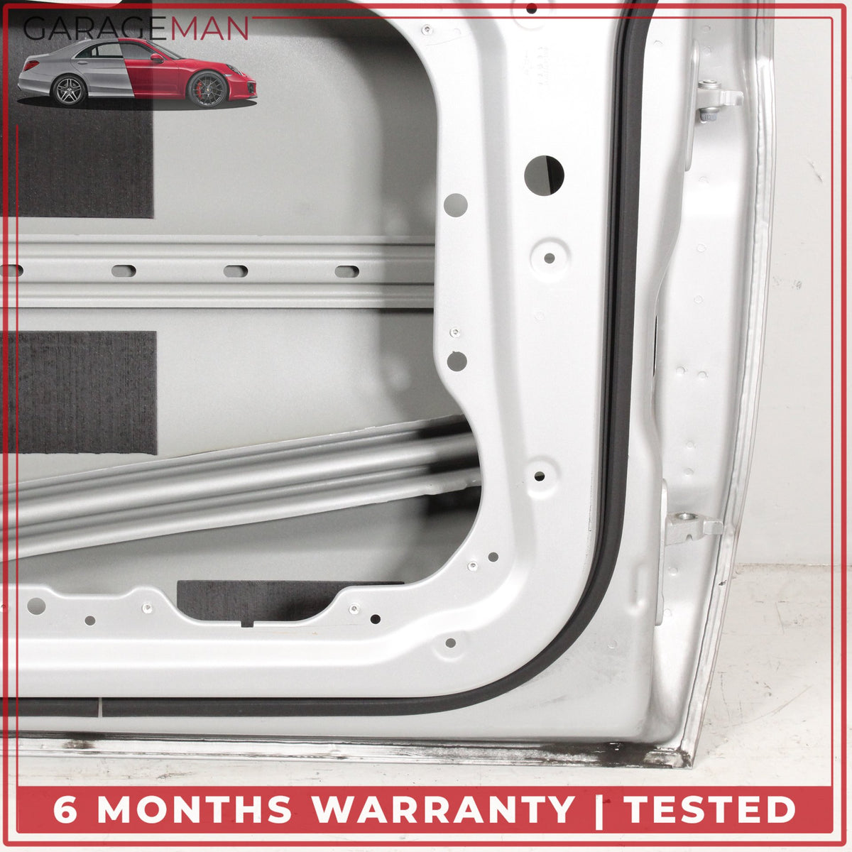 2014-2017 Mercedes W242 B Electric Drive Front Left Side Door Shell Silver OEM