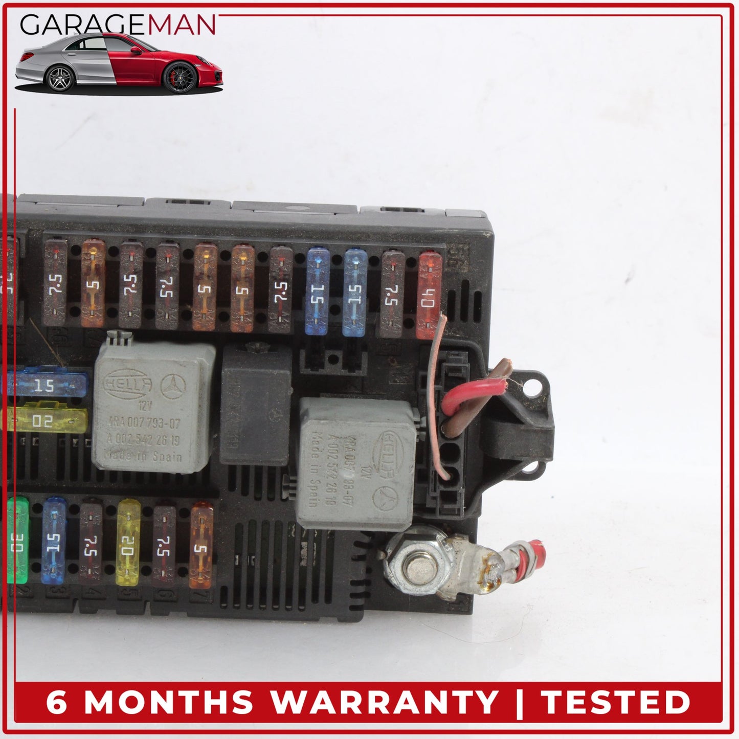 2003-2011 Mercedes W211 E320 Front SAM Module Relay Fuse Box 2115453901 OEM
