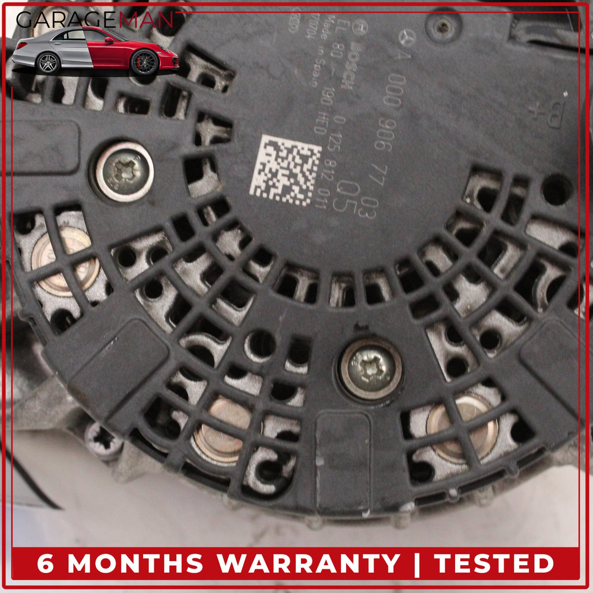 2015-2023 Mercedes X253 GLC300 Metris Alternator Generator Bosch 0009067703 OEM