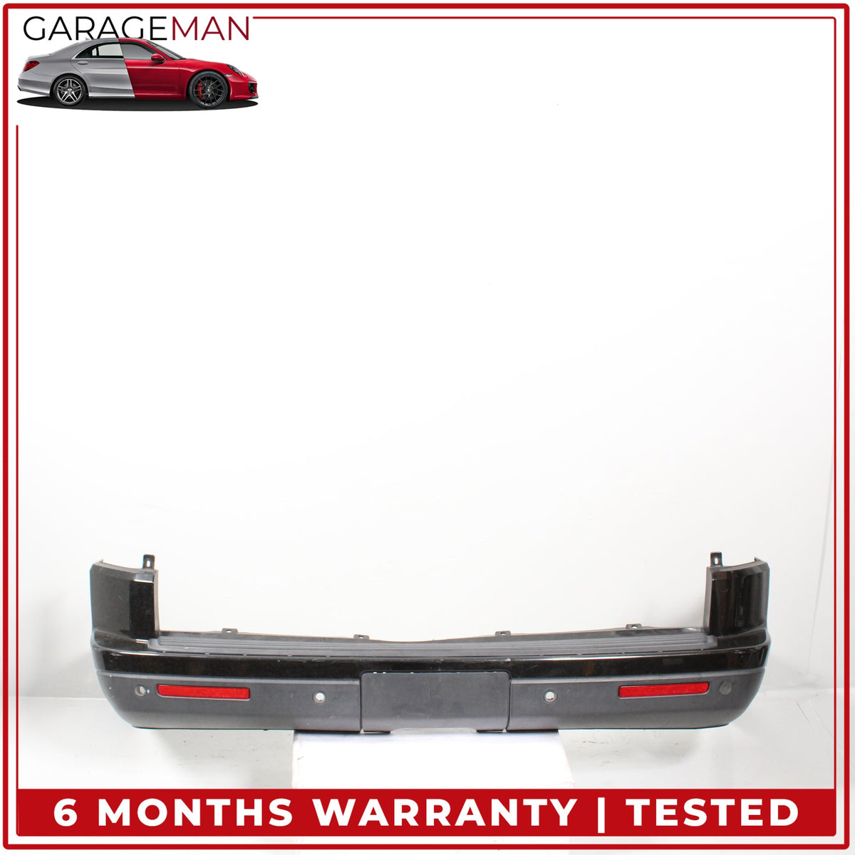 2010-2016 Land Rover LR4 L319 SUV Rear Bumper Cover Santorini Black Metallic OEM