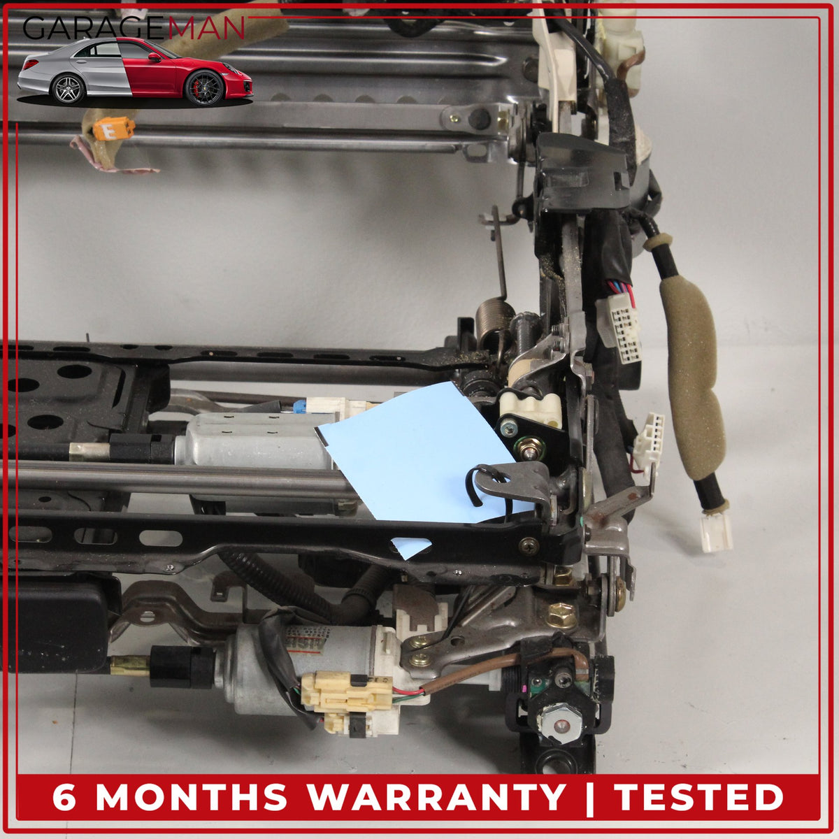 2001-2006 Lexus LS430 XF30 Sedan Front Left Seat Track Rail Frame w/ Motors OEM