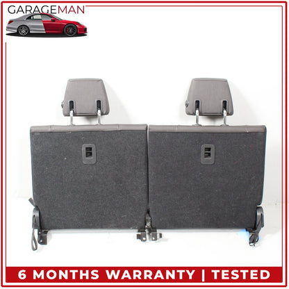 2014-2021 BMW i3 Rear Upper and Lower Seat Bench Cushion w/ Headrest Brown OEM