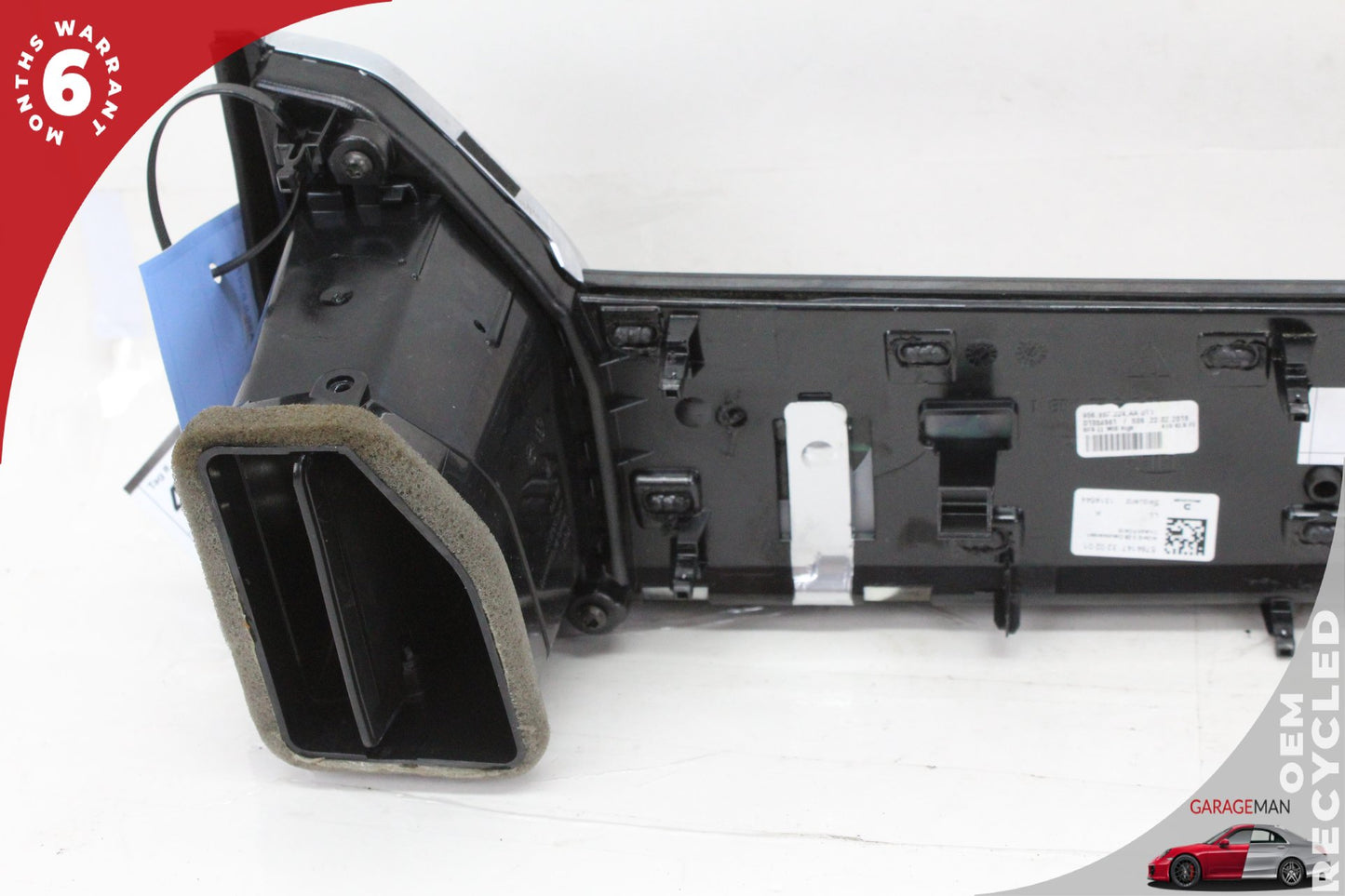2015-2018 Porsche Macan 95B Dash Right Side Trim Bezel A/C Heat Air Vent Duct