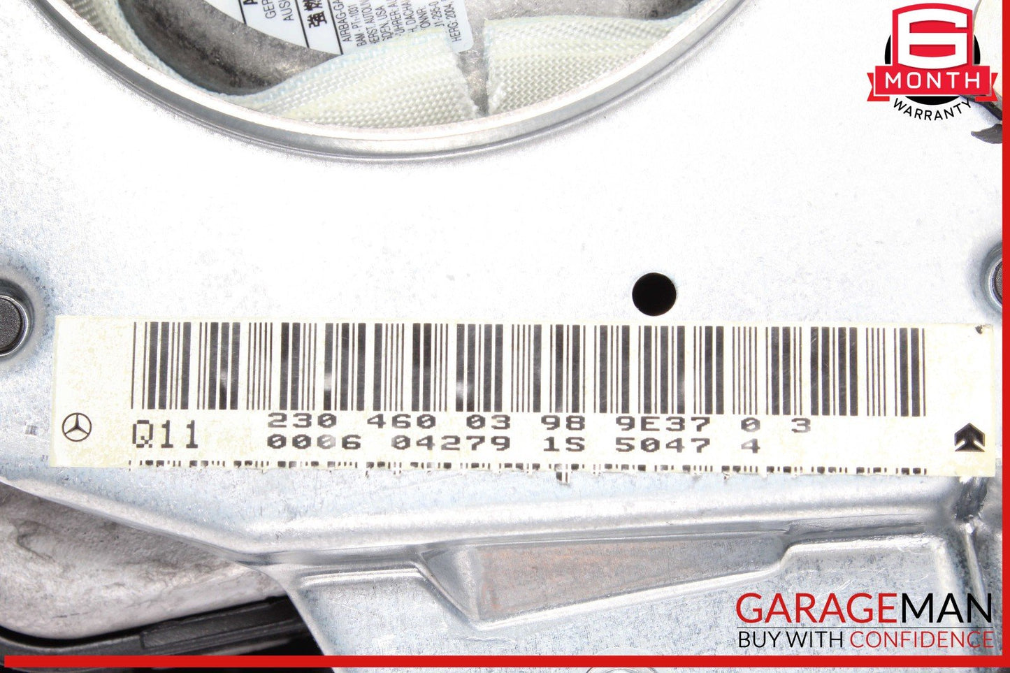 03-12 Mercedes W209 CLK320 E350 SL500 Steering Wheel Airbag Air Bag OEM
