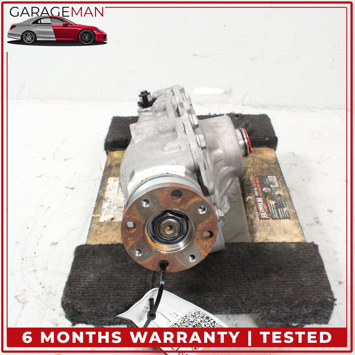 2012-2018 BMW 650i F06 AWD 4.4L Front Diff Differential Axle Carrier 7558090 OEM