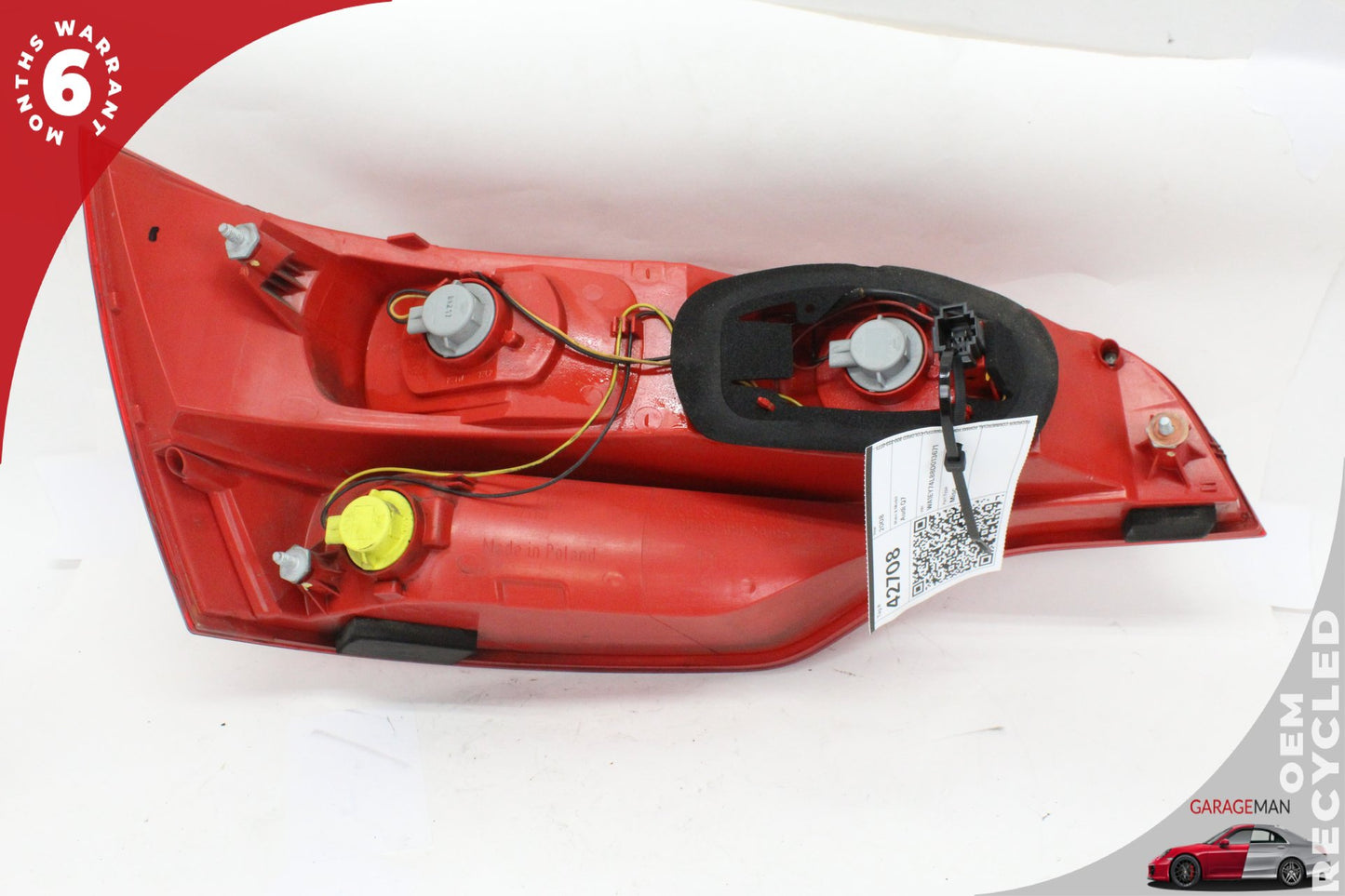2007-2009 Audi Q7 Rear Right Passenger Side Tail Light Lamp 4L0945094A OEM