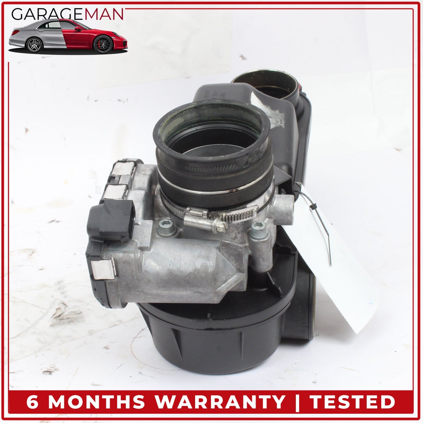 2001-2004 Mercedes R170 SLK230 Air Cleaner Absorber w/ Throttle Valve Body OEM