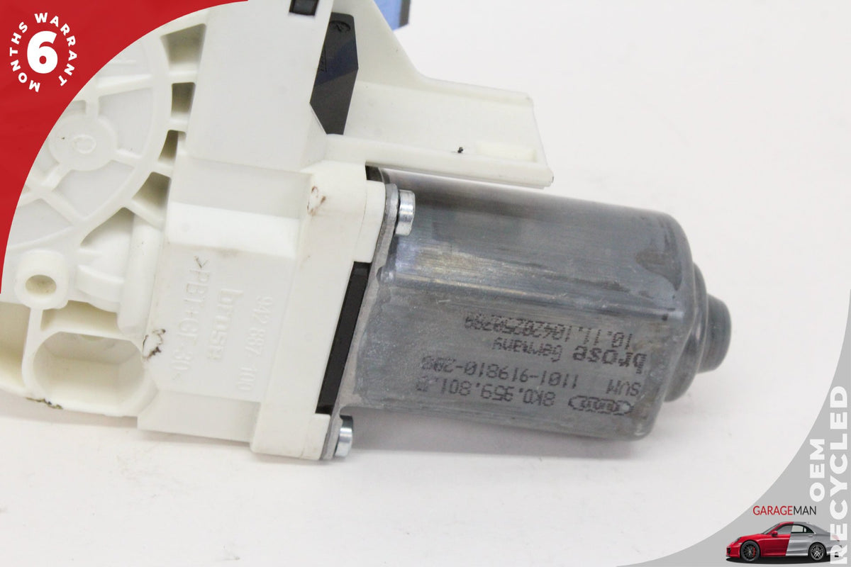 2011-2018 Porsche Cayenne 958 Front Left Window Regulator Motor 8K0959801B OEM