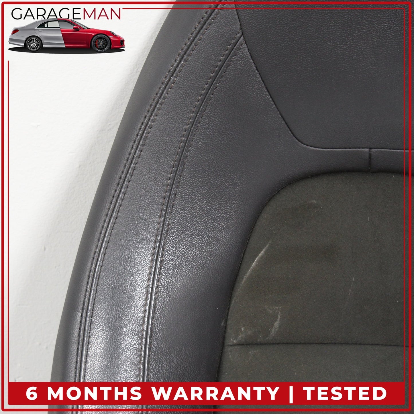 2014-2017 Jaguar F-Type X152 Coupe Front Right Upper Seat Cushion Black OEM