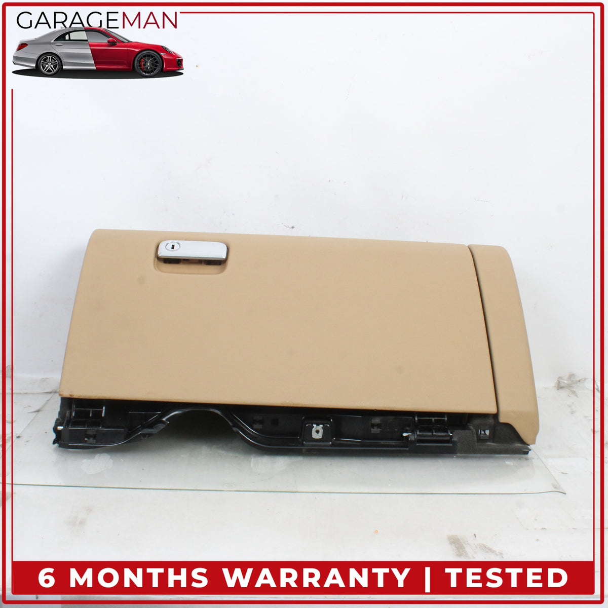 2011-2018 Porsche Cayenne 958 Glove Box Storage Compartment Beige 7P5857095 OEM