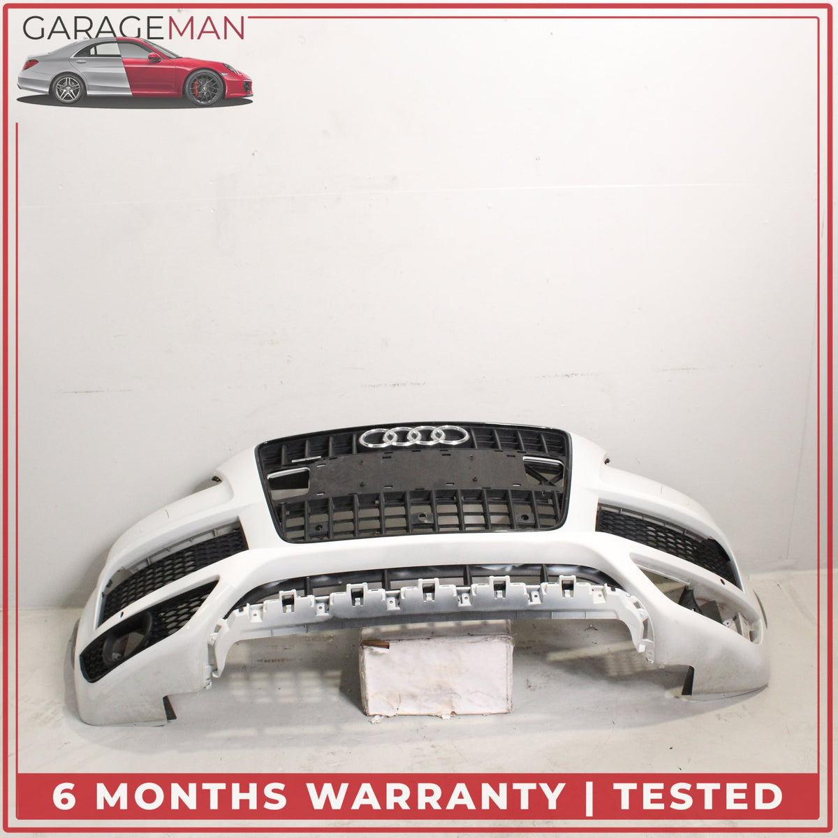 2010-2015 Audi Q7 4L SUV Front Bumper Cover w/ Grille Assembly OEM