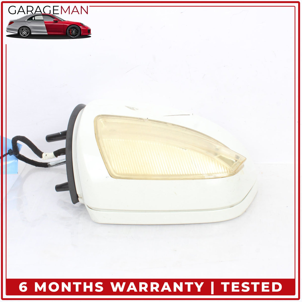 2009-2012 Mercedes W164 ML350 Right Side Door Rear View Mirror Calcite White OEM
