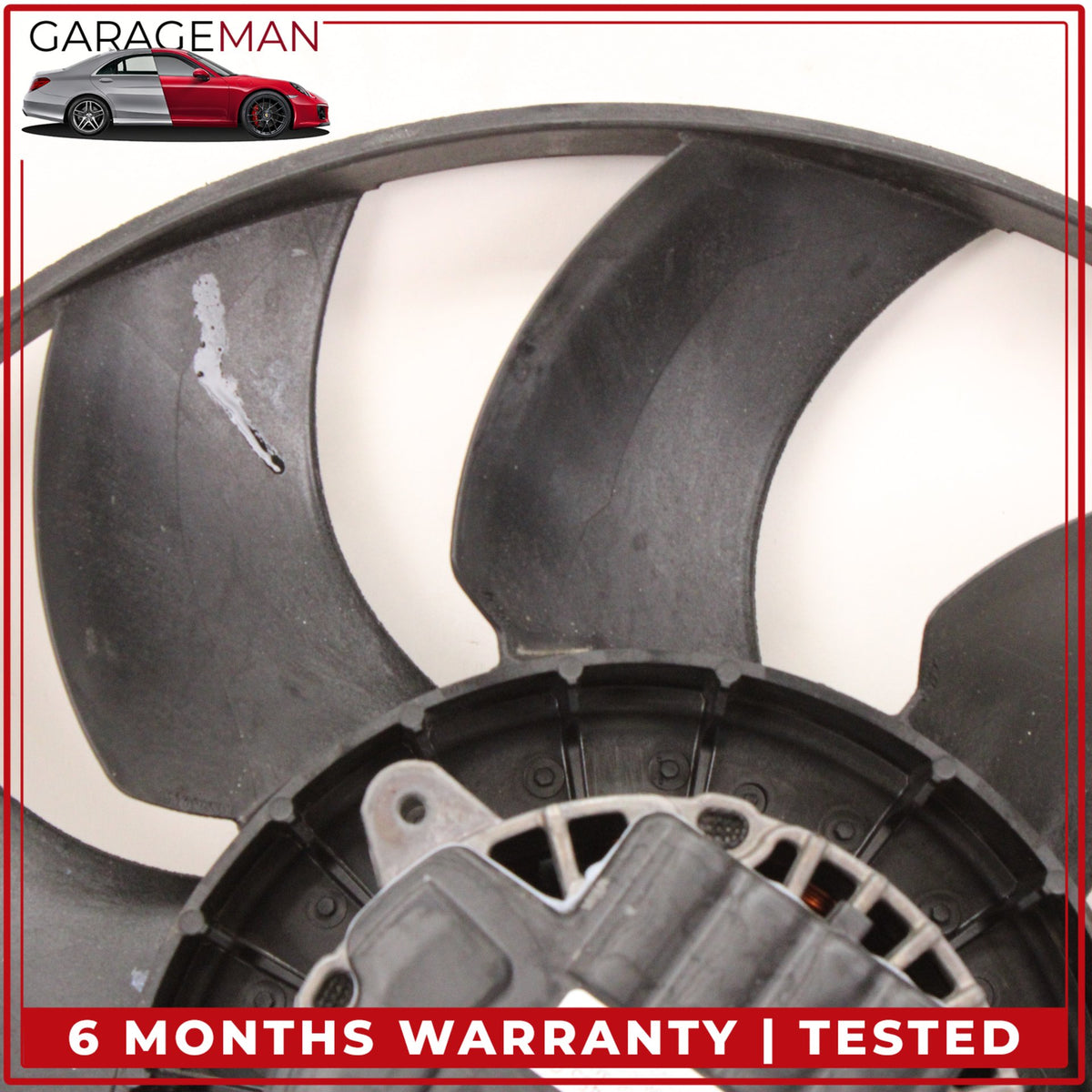 2015-2025 Porsche Macan 95B Radiator Cooling Fan Blade w/ Motor 95B959455G OEM