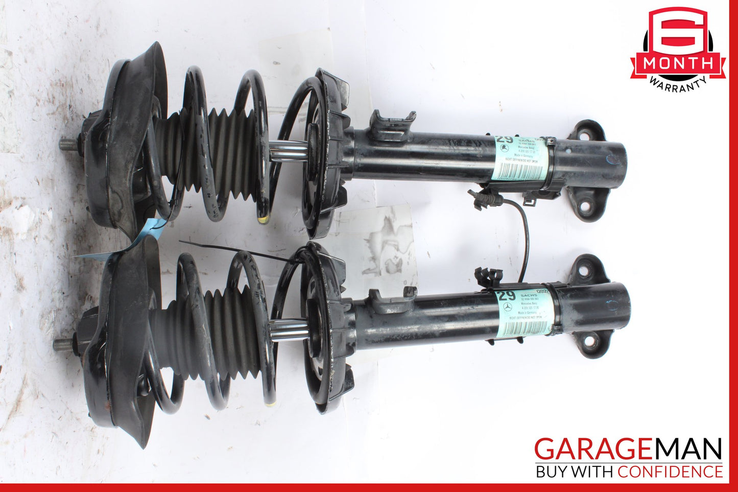 2005-2009 Mercedes W209 CLK350 Front Left and Right Shock Strut 2093201730 OEM