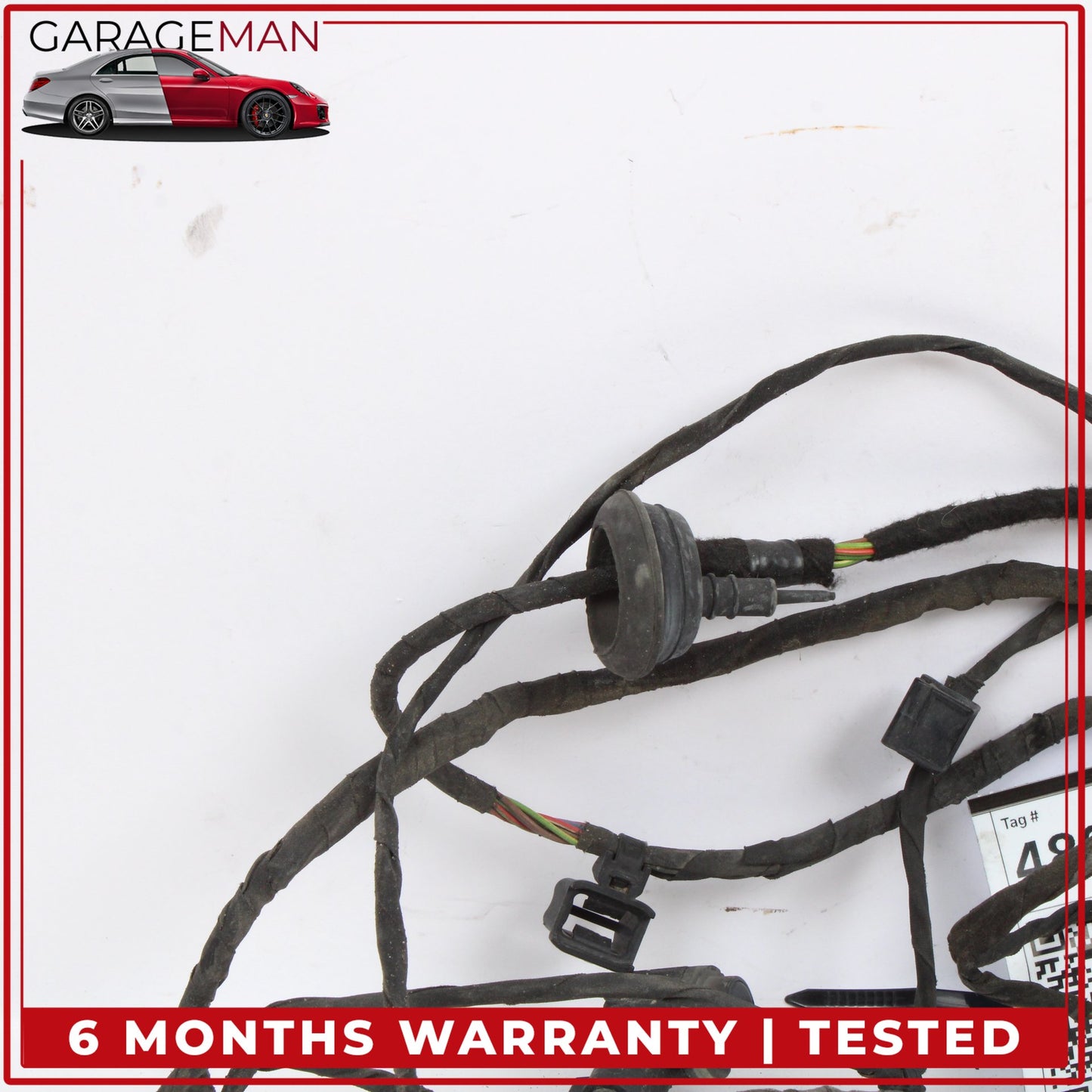 2016-2018 Audi A6 S6 Rear Bumper Parking Sensors w/ Wire Harness 4G5971085AG OEM