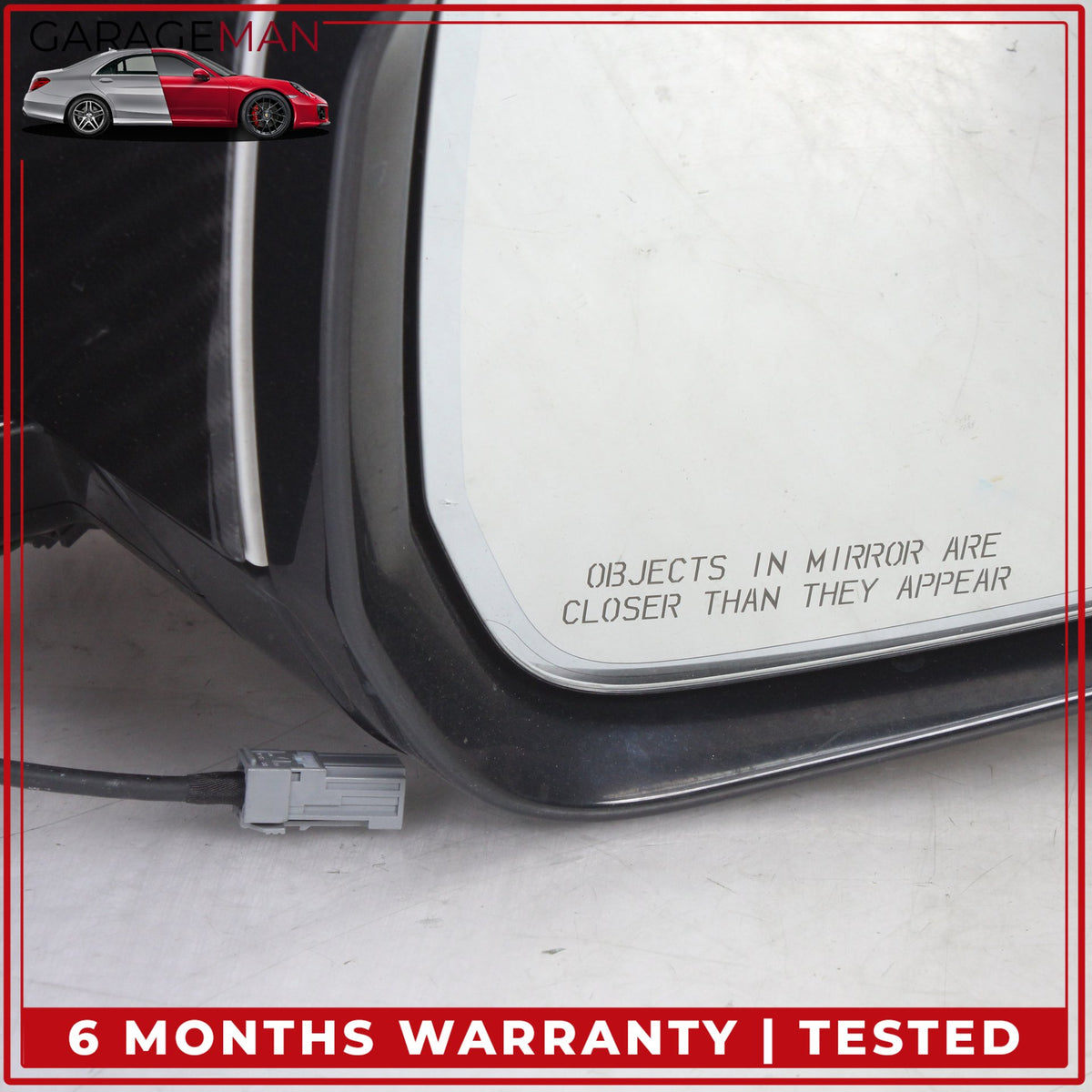 2013-2017 Range Rover L405 Left Rear View Door Mirror w/ Blind Spot & Camera OEM