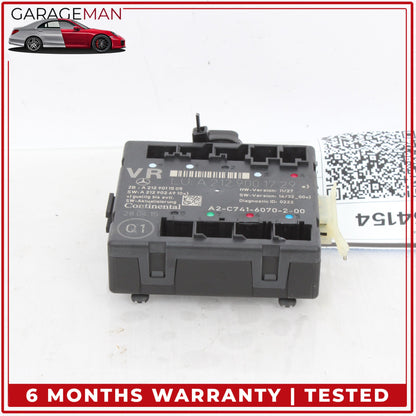 2008-2018 Mercedes C207 E400 Coupe Front Right Side Door Control Module Unit OEM