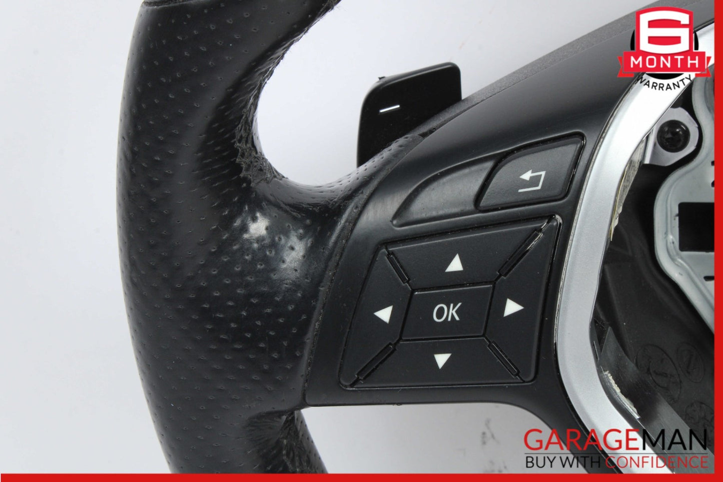 2012-2018 Mercedes-Benz E250 W212 Steering Wheel Black w/ Paddle Shifters OEM