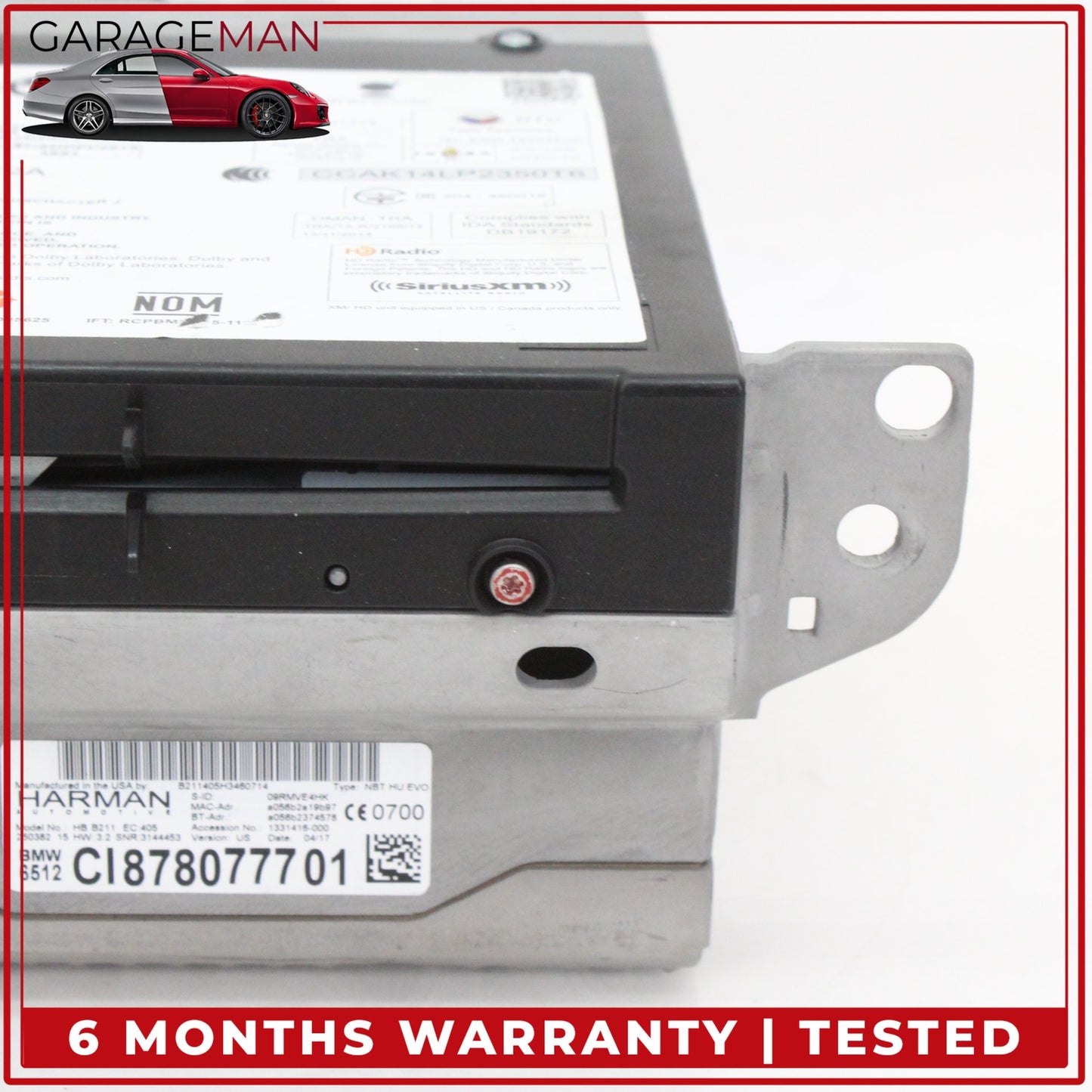 2014-2020 BMW 430i F36 Command Head Unit Audio Radio Navigation 8780777 OEM
