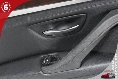 2011-2016 BMW 528i 535i F10 Rear Left Driver Side Interior Door Trim Panel OEM
