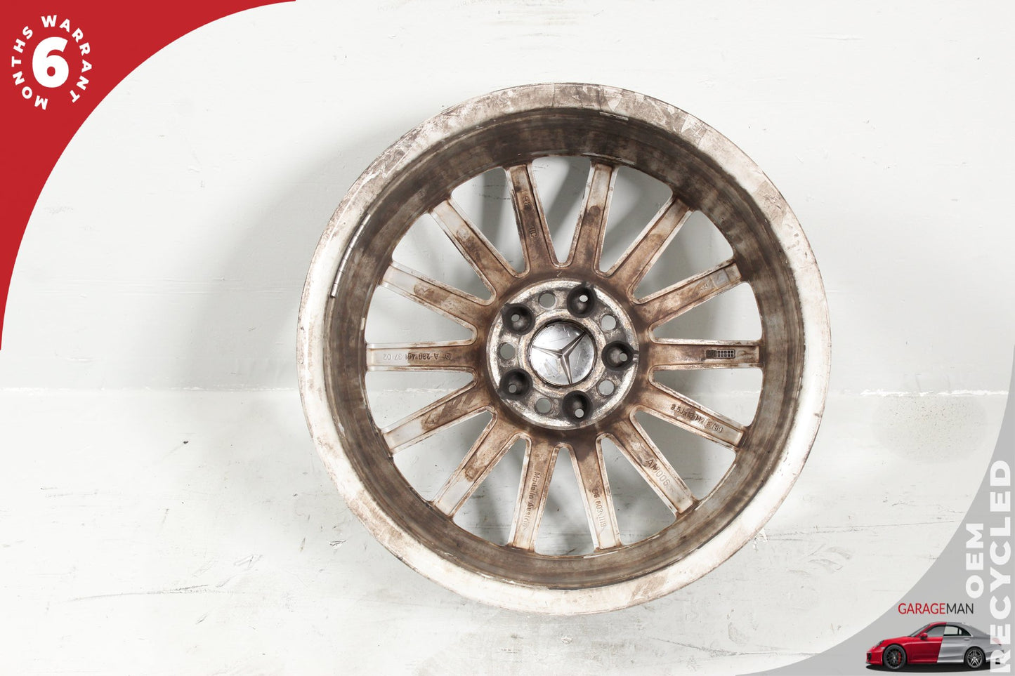 2008-2012 Mercedes R230 SL600 Front Wheel Rim 14 Spoke 8.5JX18H2 ET30 2304013702