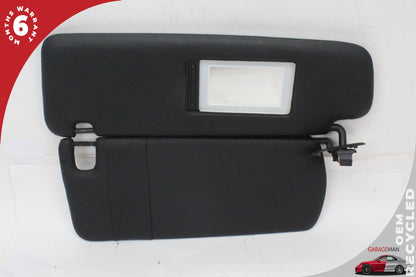 2011-2014 Porsche Cayenne 958 Front Left and Right Side Sun Visor Set Black OEM