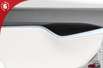 2012-2020 Tesla Model S Rear Left Driver Side Door Trim Panel 600613338L OEM