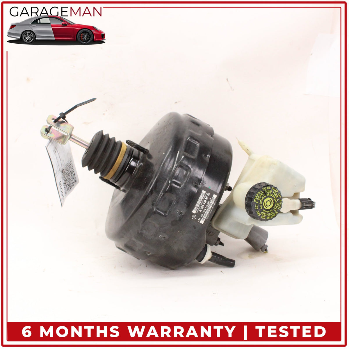 2008-2015 Mercedes C207 E550 Brake Booster Master Cylinder w/ Reservoir OEM