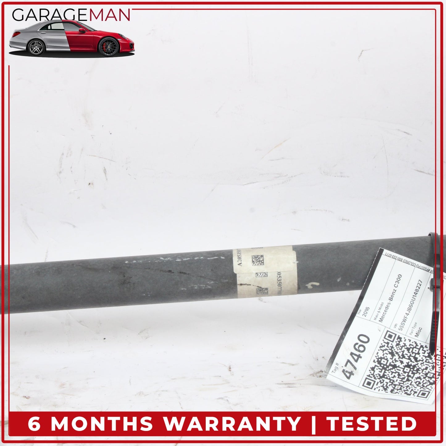 2015-2020 Mercedes W205 C300 Rear Left Driver Side CV Axle Drive Shaft OEM