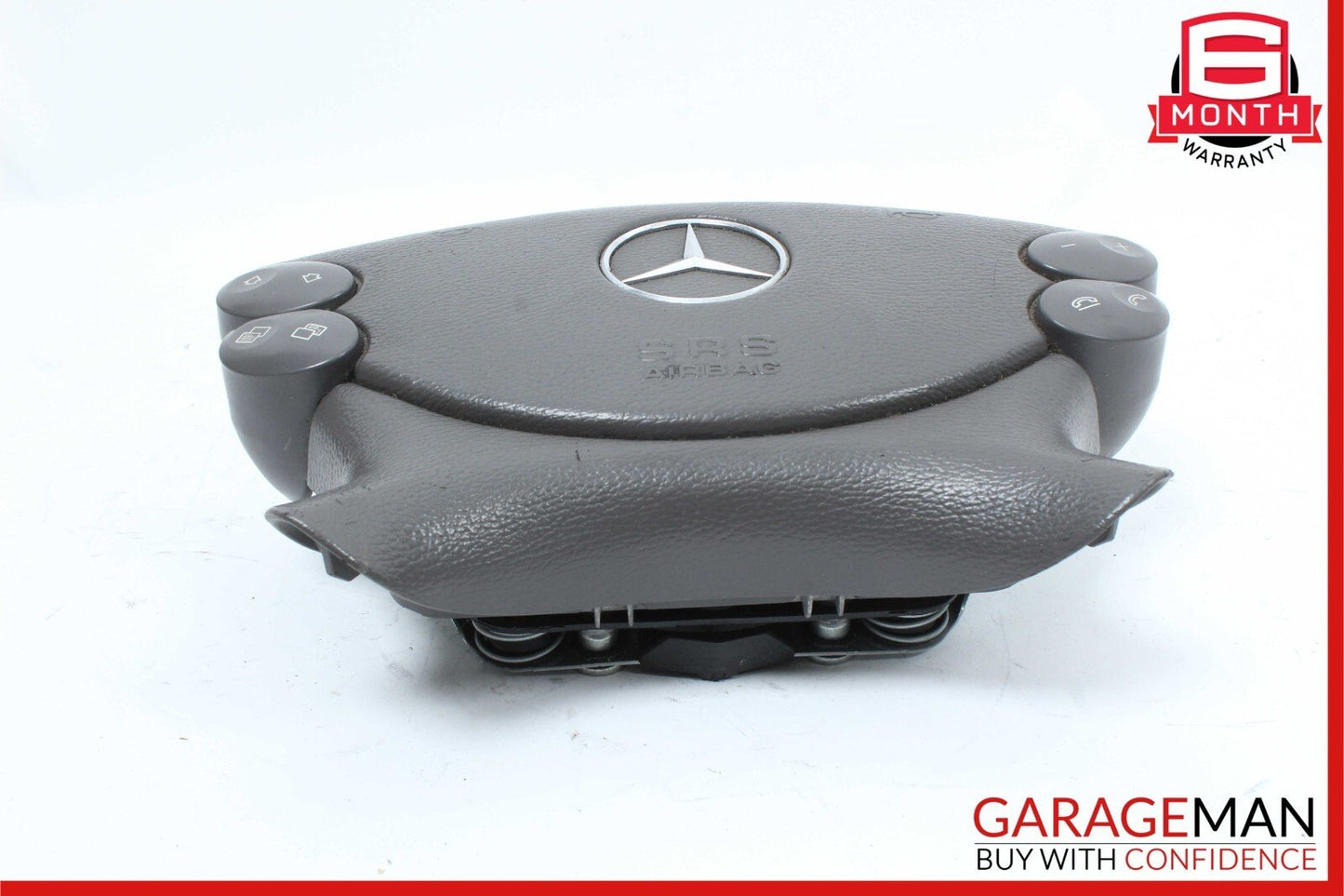 03-12 Mercedes R230 SL500 CLK500 E350 Steering Wheel Airbag Air Bag Black OEM