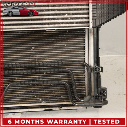 2012-2015 Mercedes W204 C250 Engine Cooling Radiator AC A/C Condenser Assy OEM