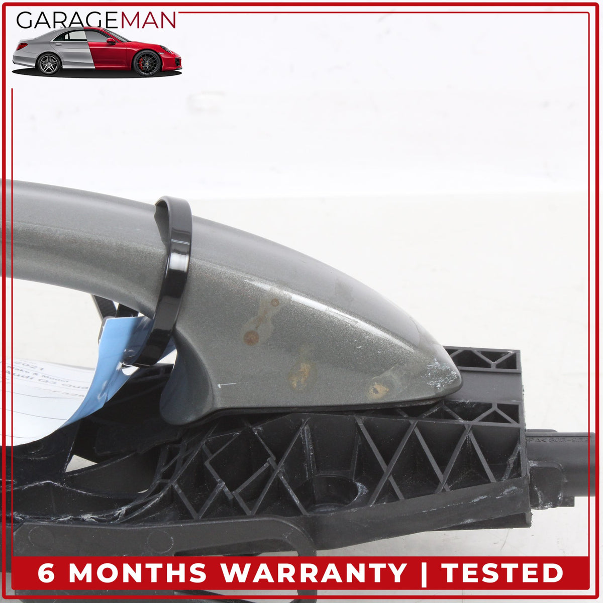 2019-2025 Audi Q3 Rear Right Side Exterior Door Handle Gray Metallic OEM