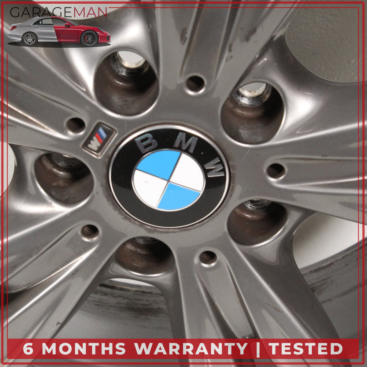 2014-2021 BMW M235i F22 M Double Spoke 436 Wheel Rim Rear (7.5Jx18 ET45) OEM