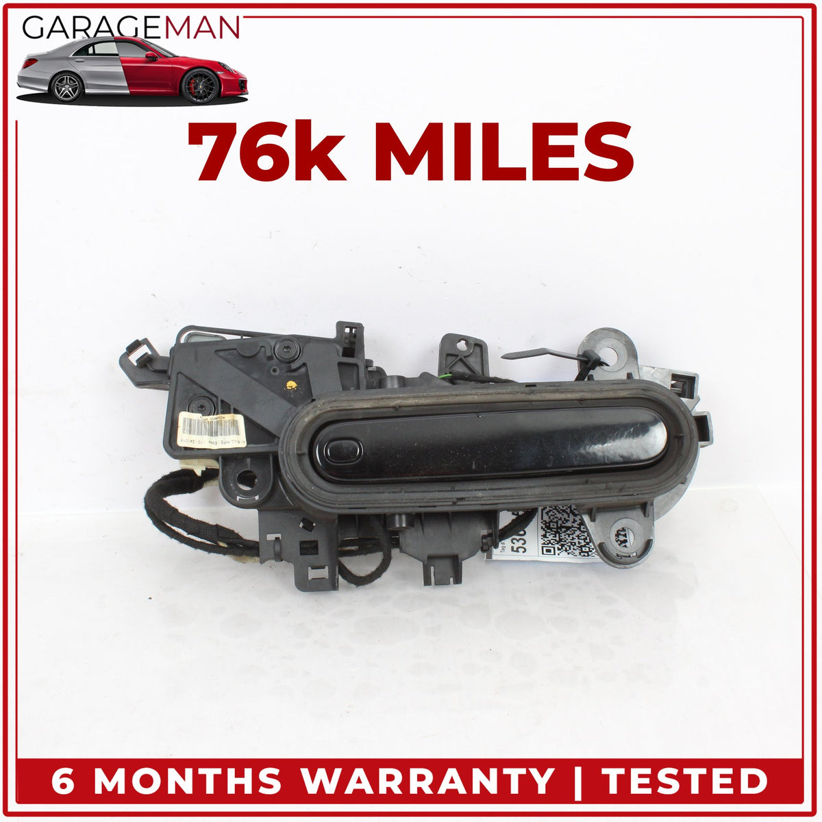 2014-2020 Jaguar F-Type X152 Front Right Side Exterior Door Handle Black OEM