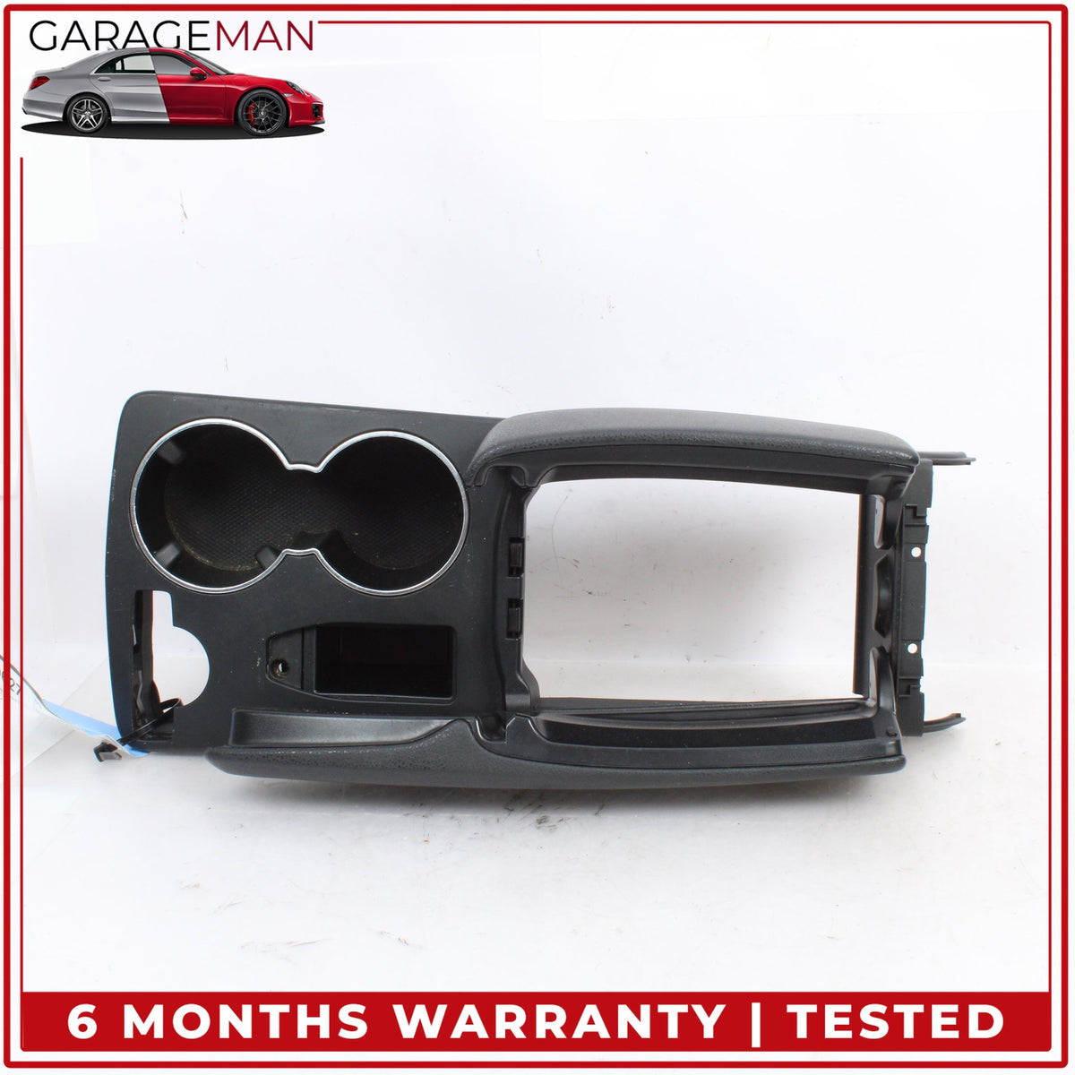 2008-2014 Mercedes W204 C250 Front Center Console Armrest Dual Cup Holder OEM