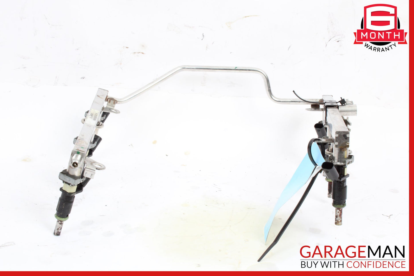 2006-2011 Mercedes W209 CLK350 Fuel Injector Rail w/ Injectors 2720700995 OEM